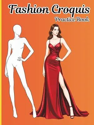 Fashion Croquis Practice Book cover